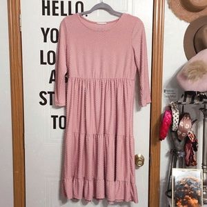Pink boutique dress